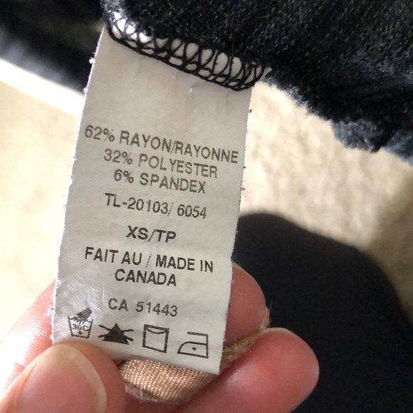 Black and grey striped open cardigan - Picture 4 of 4